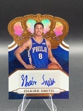 2018 Panini Crown Royale Crown Autographs Rookies Zhaire Smith #CR-ZSM card