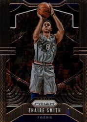 2019-20 Panini Prizm Base Set Zhaire Smith #51 card