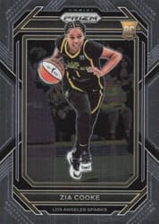 2023 Panini Prizm WNBA Base Set Zia Cooke #142 card