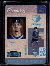 2021-22 Panini Contenders Permit to Dominate Ziaire Williams #10