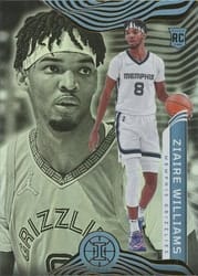 2021-22 Panini Illusions Base Set Ziaire Williams #160 card