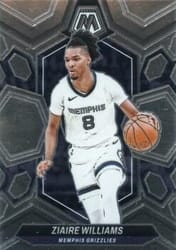 2023-24 Panini Mosaic Base Set Ziaire Williams #173 card