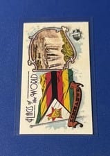 2024 Topps Allen & Ginter Flags of the World Mini Zimbabwe #FOTW-43 card
