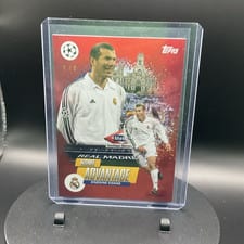 2025-26 Topps UEFA Club Competitions Home Pitch Advantage Zinédine Zidane #HP-6 card