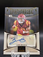 2024 Panini Luminance Future Signatures NIL Zion Branch #FSN-ZBH card
