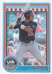 2025 Panini Stars & Stripes Base Set Zion Rose #42 card