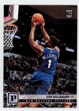 2019 Panini Chronicles Zion Williamson Blue #120 card