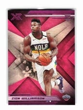 2019 Panini Chronicles Zion Williamson Pink #271 card
