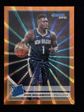 2019 Panini Donruss Zion Williamson #201 card