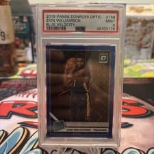 2019 Panini Donruss Optic Zion Williamson #158 card