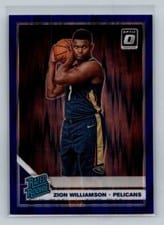 2019 Panini Donruss Optic Zion Williamson #158 card