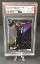 2019 Panini Donruss Optic the Rookies Zion Williamson #1 card