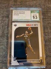 2019 Panini Hoops Zion Williamson Red #258