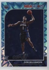 2019 Panini Hoops Zion Williamson Teal Explosion #258