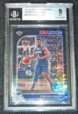 2019 Panini Hoops Premium Stock Zion Williamson Black Pulsar Prizm #258