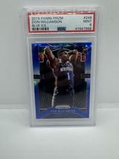Zion Williamson 2019 Panini Prizm card