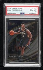 2019 Panini Select Zion Williamson #297 card