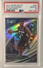 2019 Panini Select Zion Williamson #297 card