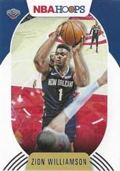 2020-21 Hoops Base Set Zion Williamson #163 card