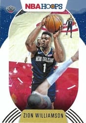 2020-21 Hoops Winter Base Set Zion Williamson #163 card