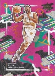 2020-21 Panini Court Kings Base Set Zion Williamson #30 card