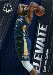 2020-21 Panini Mosaic Elevate Zion Williamson #3 card
