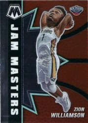 2020-21 Panini Mosaic Jam Masters Zion Williamson #1 card