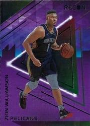 2020-21 Panini Recon Base Set Zion Williamson #190 card