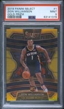 2020 Panini Select Zion Williamson #1 card