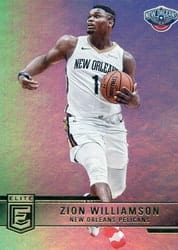 2021-22 Donruss Elite Base Set Zion Williamson #141 card