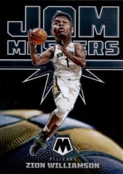 2021-22 Panini Mosaic Jam Masters Zion Williamson #5 card