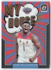 2021 Panini Donruss Optic My House Zion Williamson #10 card
