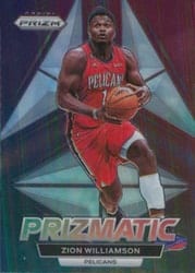 2022-23 Panini Prizm Prizmatic Zion Williamson #15 card