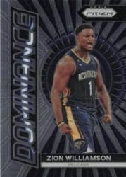 2023-24 Panini Prizm Dominance Zion Williamson #16 card