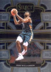 2023-24 Panini Select Base Set Zion Williamson #36 card