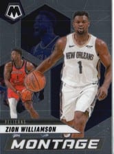 2024-25 Panini Mosaic Montage Zion Williamson #24 card
