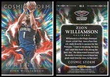 2024-25 Panini Origins Cosmic Storm Set Zion Williamson #8 card