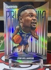 2024-25 Panini Prizm Black Prizmania Zion Williamson #12 card