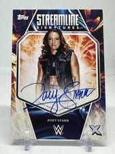 2025 Topps Exalted WWE Wrestling Streamline Signatures Zoey Stark #STS-ZSK card