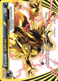 2015 BREAKthrough Zoroark BREAK #92 card