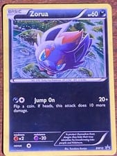 BW Black Star Promos Zorua #BW12 card