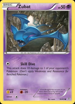 Generations Zubat #30 card