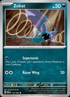 Paradox Rift Zubat #110 card
