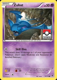 Phantom Forces Zubat #31 card