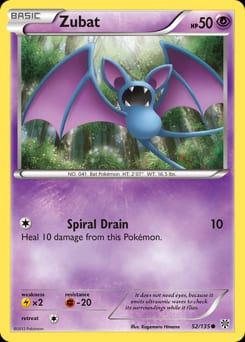 Plasma Storm Zubat #52 card