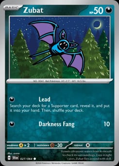 Shrouded Fable Zubat #27 card