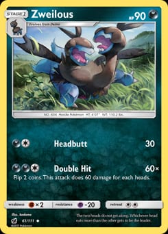 Crimson Invasion Zweilous #61 card