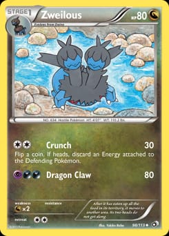 Legendary Treasures Zweilous #98 card