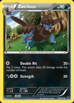 2011 Noble Victories Zweilous #78 card
