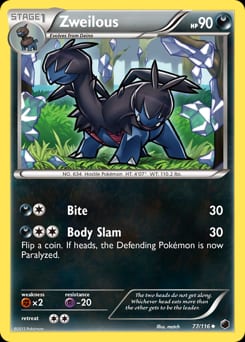 Plasma Freeze Zweilous #77 card